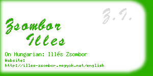 zsombor illes business card